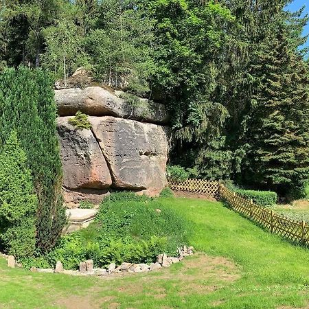 Waldferienhaus Dunja Mit Whirlpool, Sauna U Garten Hain  Esterno foto