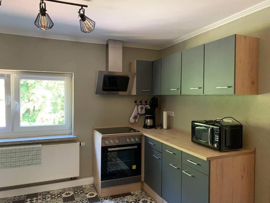 Waldferienhaus Dunja Mit Whirlpool, Sauna U Garten Hain  Esterno foto